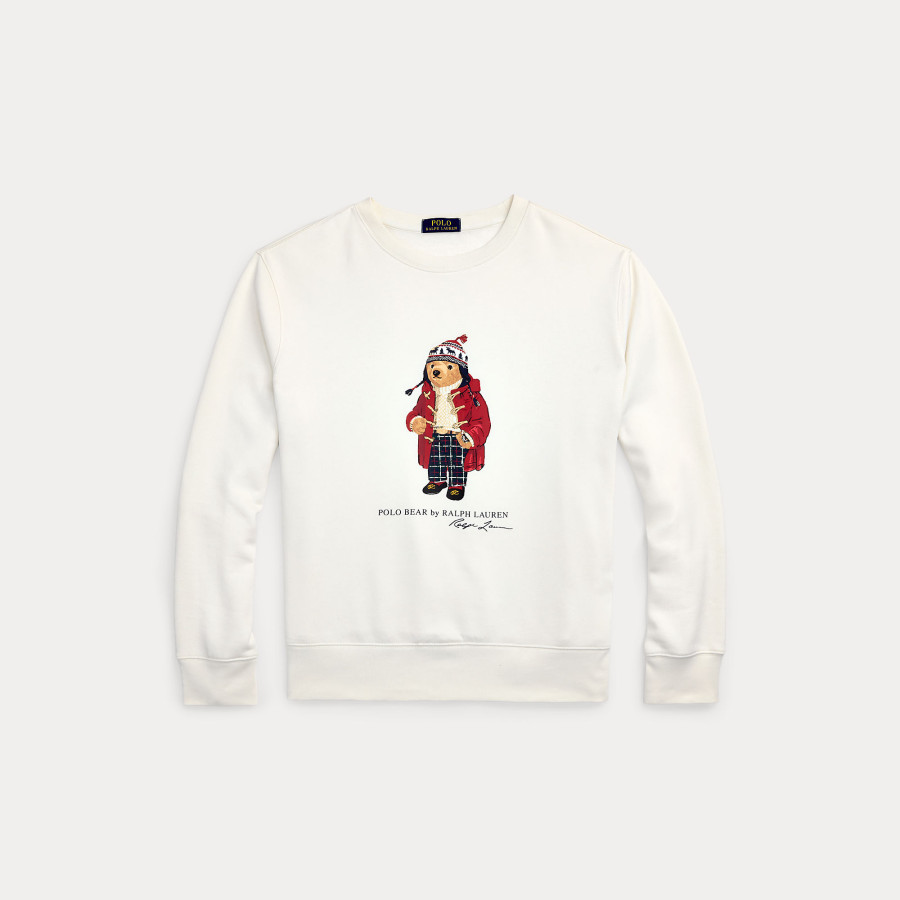 POLO BEAR FLEECE SWEATSHIRT | NEVIS HOLIDAY BEAR