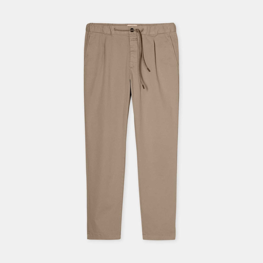 Vigo Tapered Trouser | Natural Linen