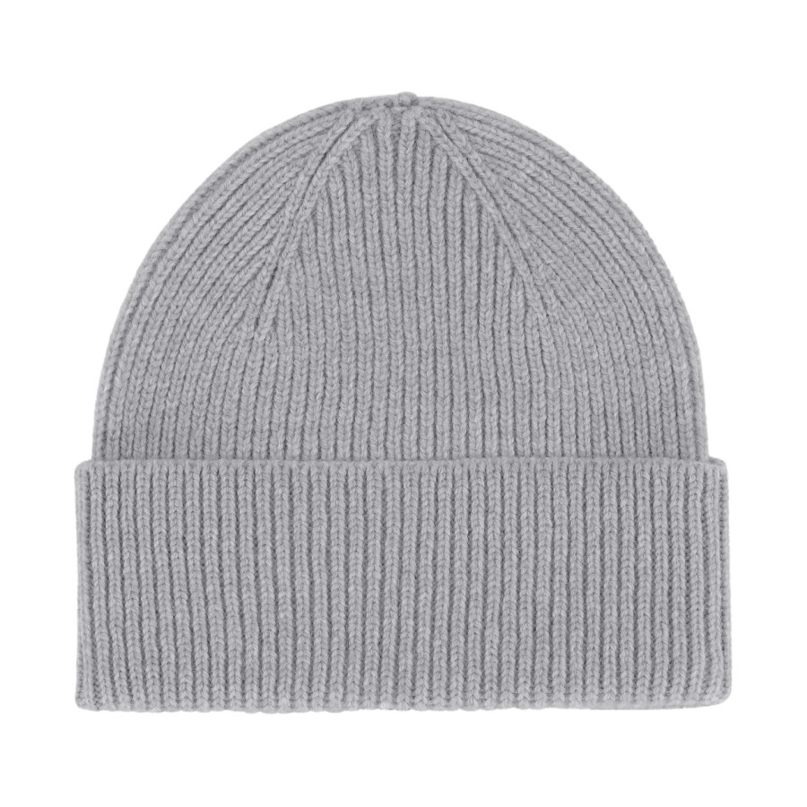 Merino Wool Beanie | Heather Grey