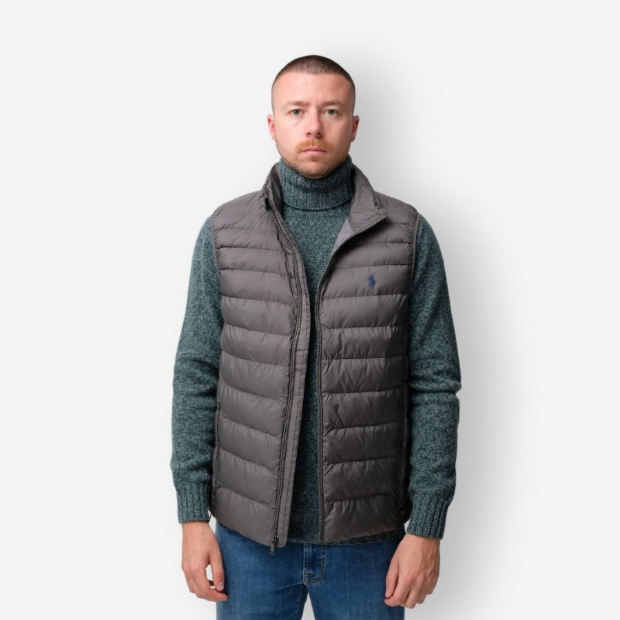 THE COLDEN PACKABLE VEST | DARK METAL