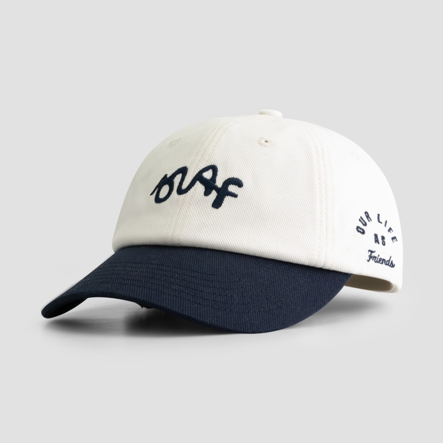 VARSITY CAP.OFF-WHITE/