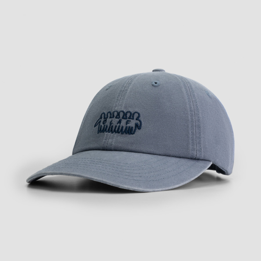 WASHED CAP.A170801.BLUE