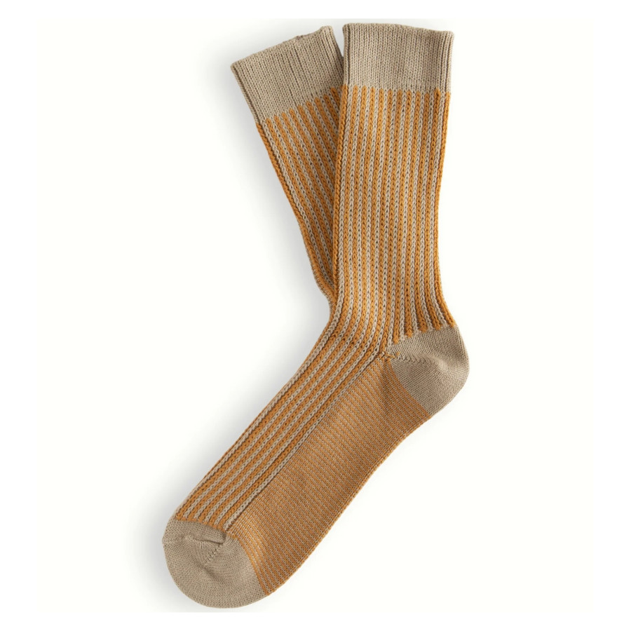 Link Collection Vertical Brown Socks