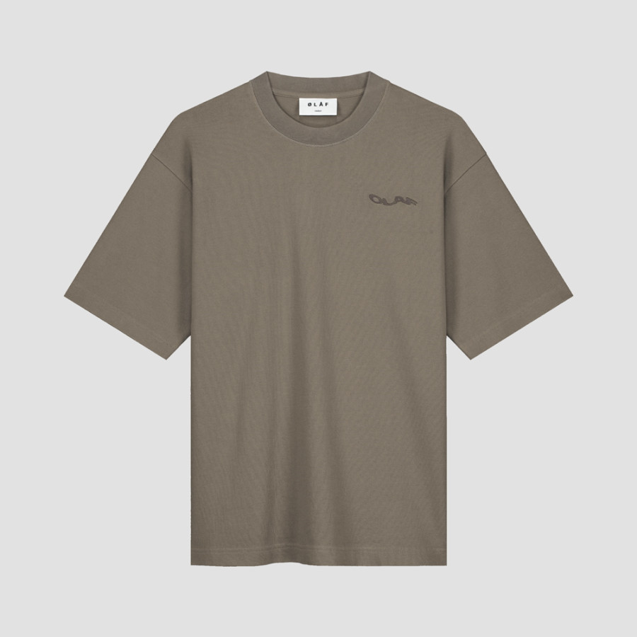 WAVY DRIFT EMBRO TEE CEDAR