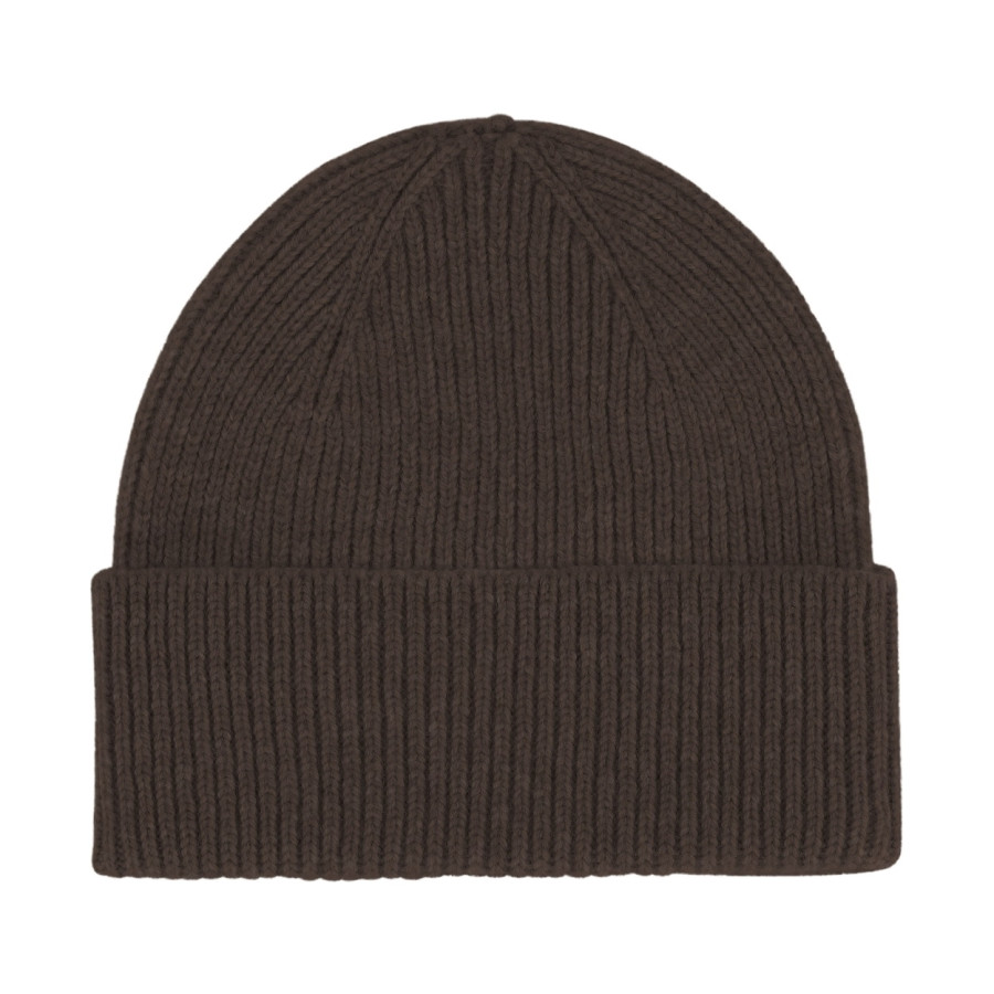 Merino Wool Beanie | Coffee Brown