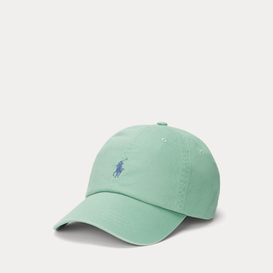 COTTON CHINO BASEBALL CAP | FADED MINT