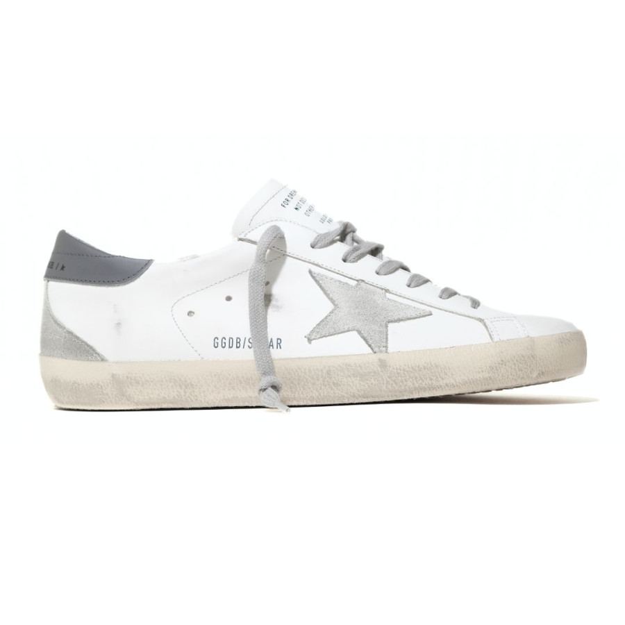 Super-star | Leather White Ice Grey