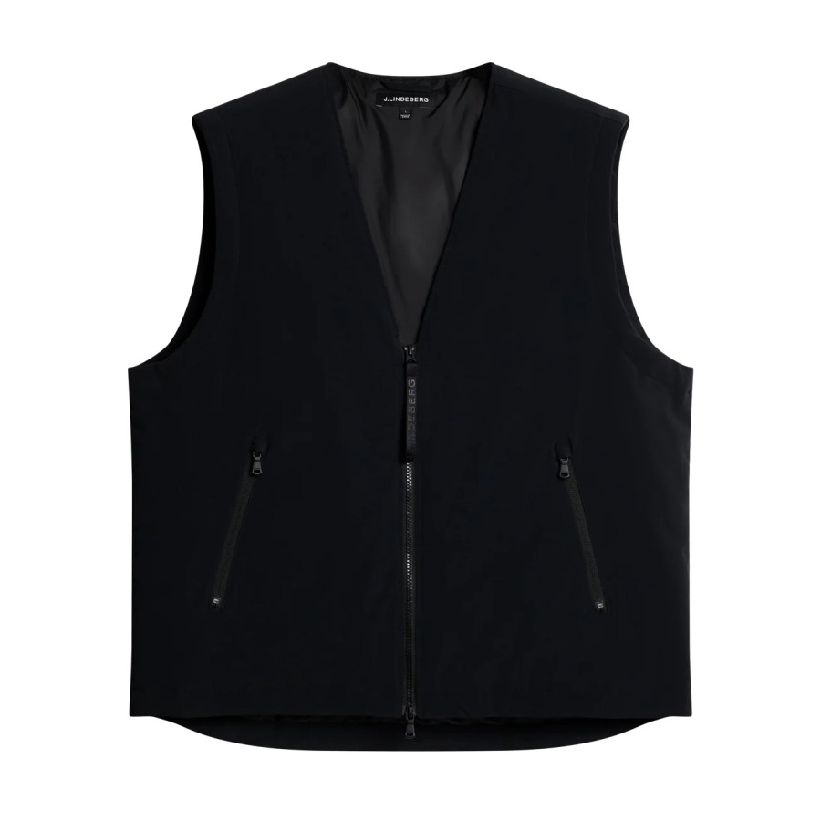 CAIN PADDED VEST | BLACK