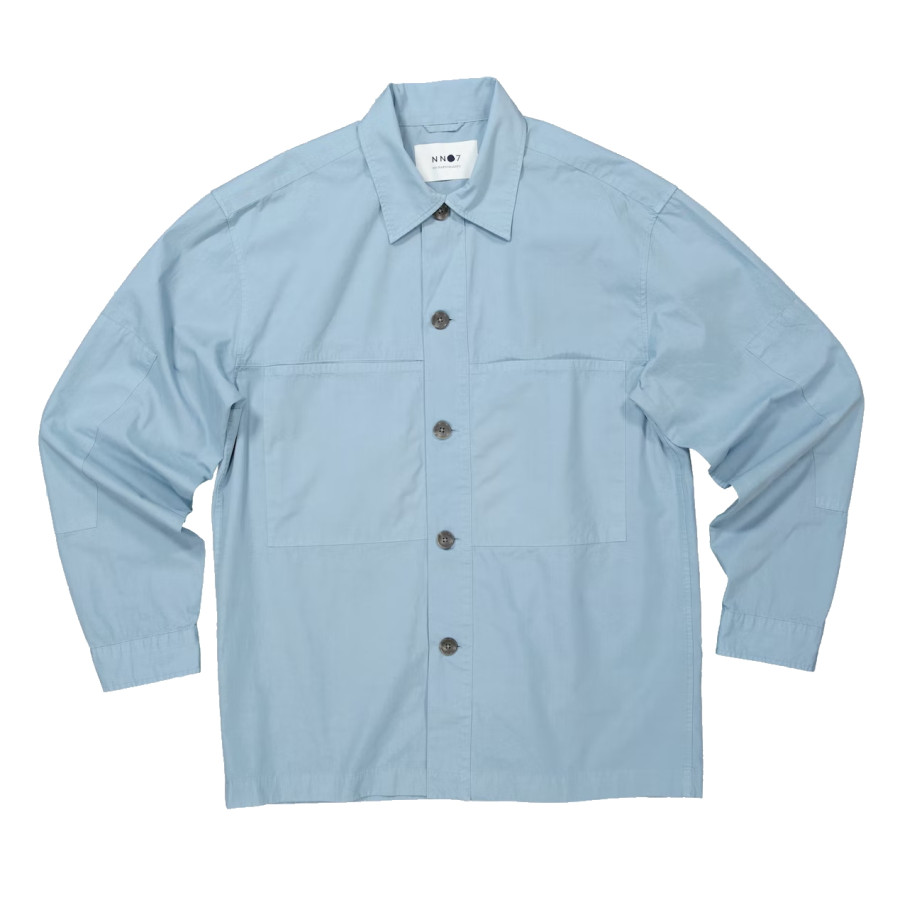 Andre Overshirt | Ashley Blue | Relaxed Fit 