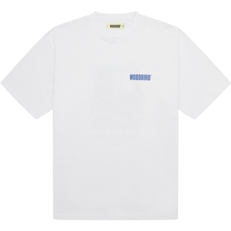 WBBAINE CHOP TEE WHITE