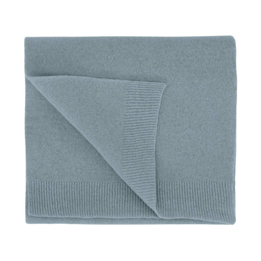 Merino Wool Scarf | Stone Blue