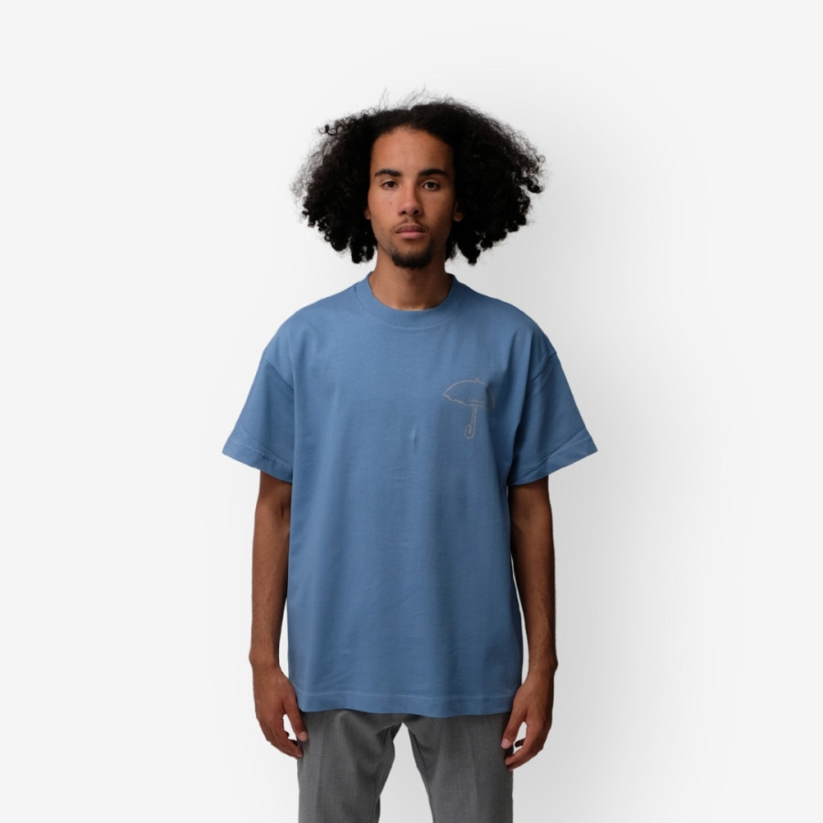 UMBRELLA T-SHIRT | BLUE