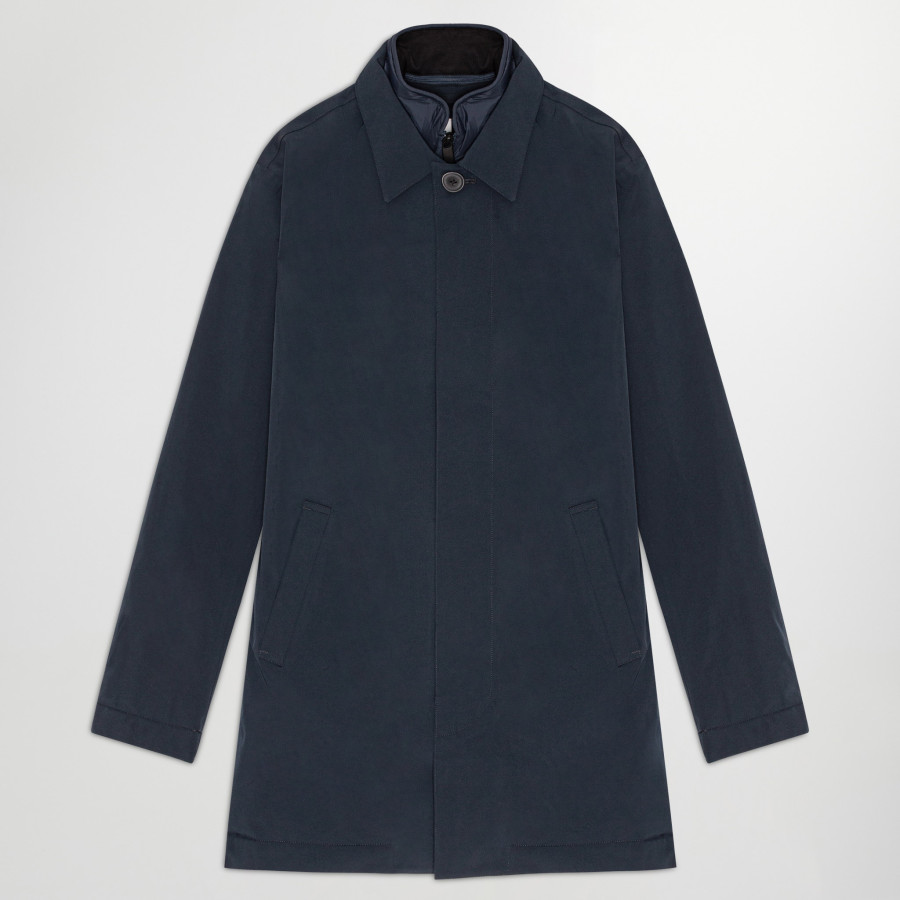 BLAKE TECHNICAL PRIMALOFT TRENCHCOAT | NAVY BLUE