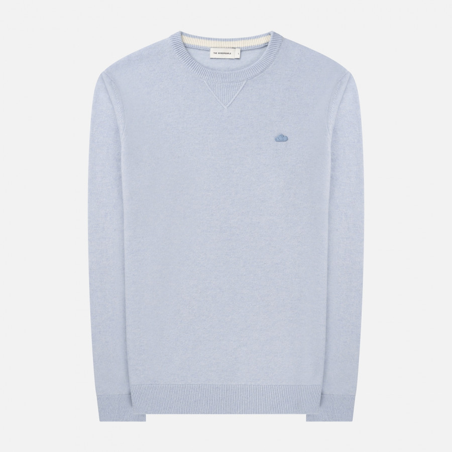 KNOX CLOUD MERINO WOOL SWEATER | LIGHT BLUE