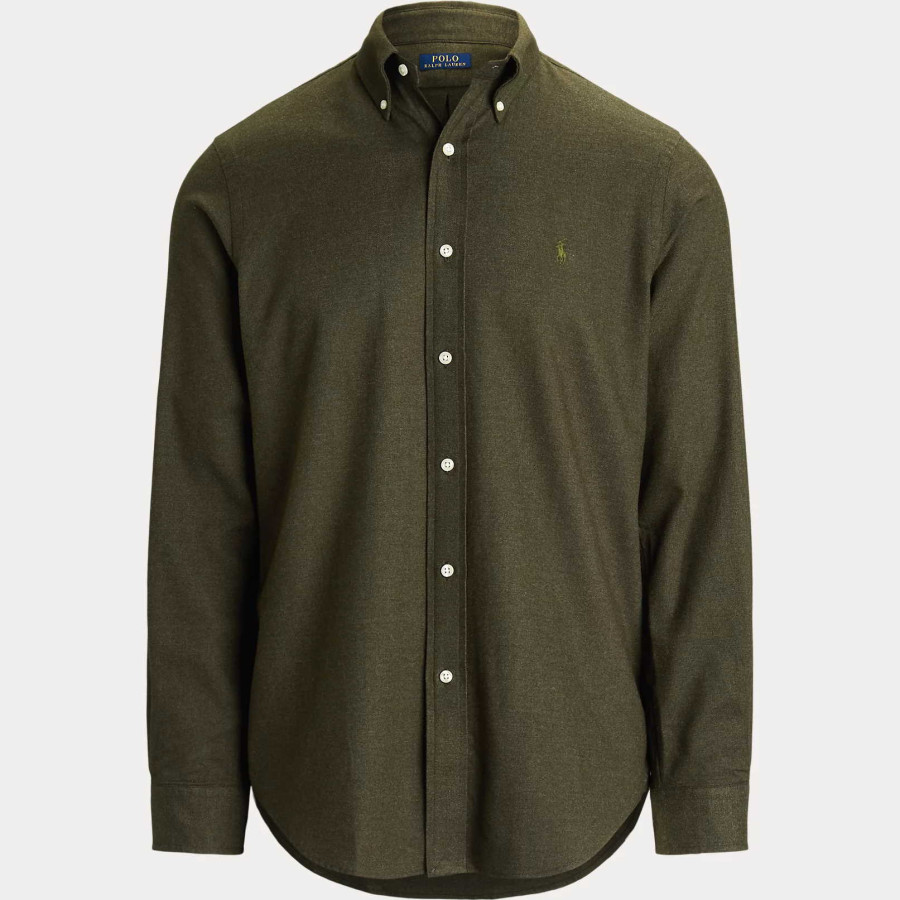 CUSTOM FIT PERFORMANCE KEPER SHIRT | LODEN HEATHER