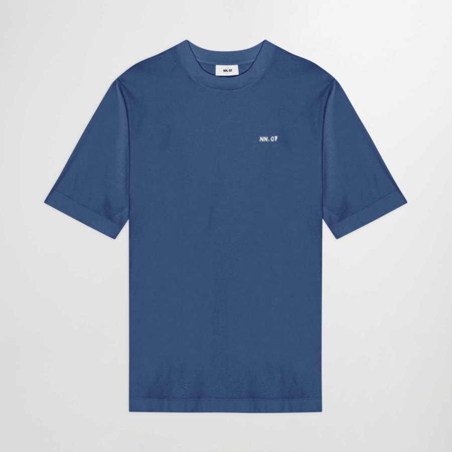 Adam Logo Tee | Pima Cotton Bering Sea