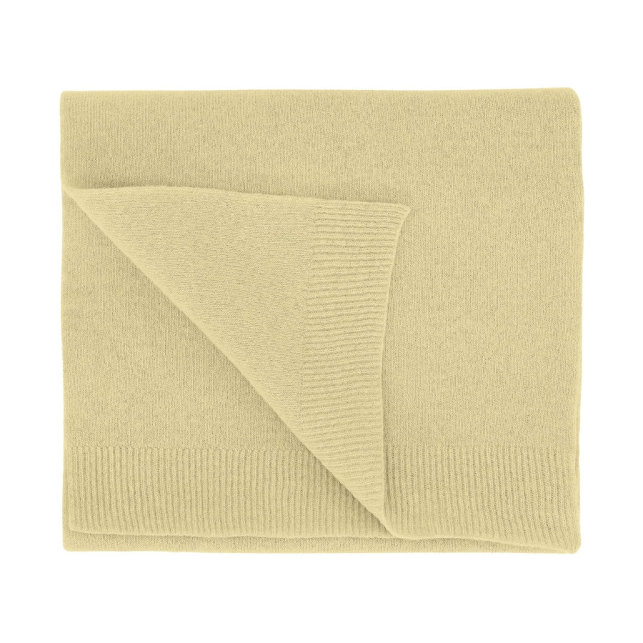 Merino Wool Scarf | Soft Yellow