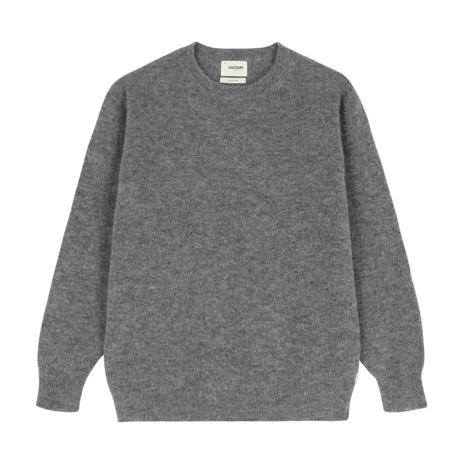 The Flirt Pull | Alpaca Wool Blend Grey