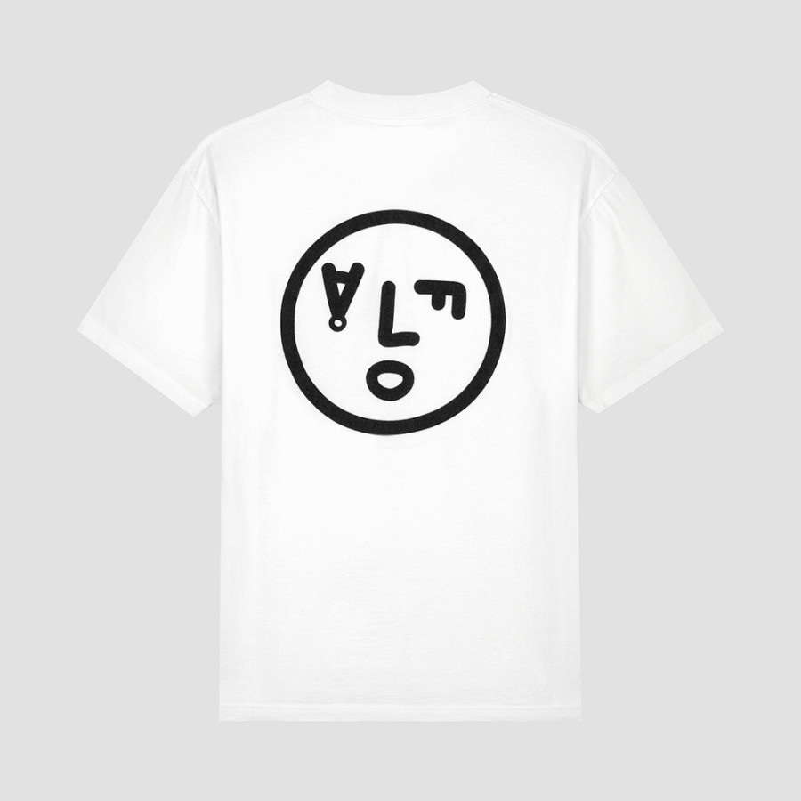 FACE TEE OPTICAL WHITE