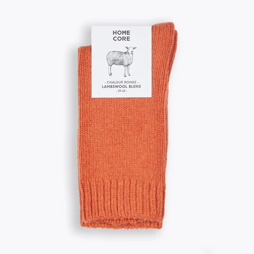 WOOL SOCKS | ORANGE