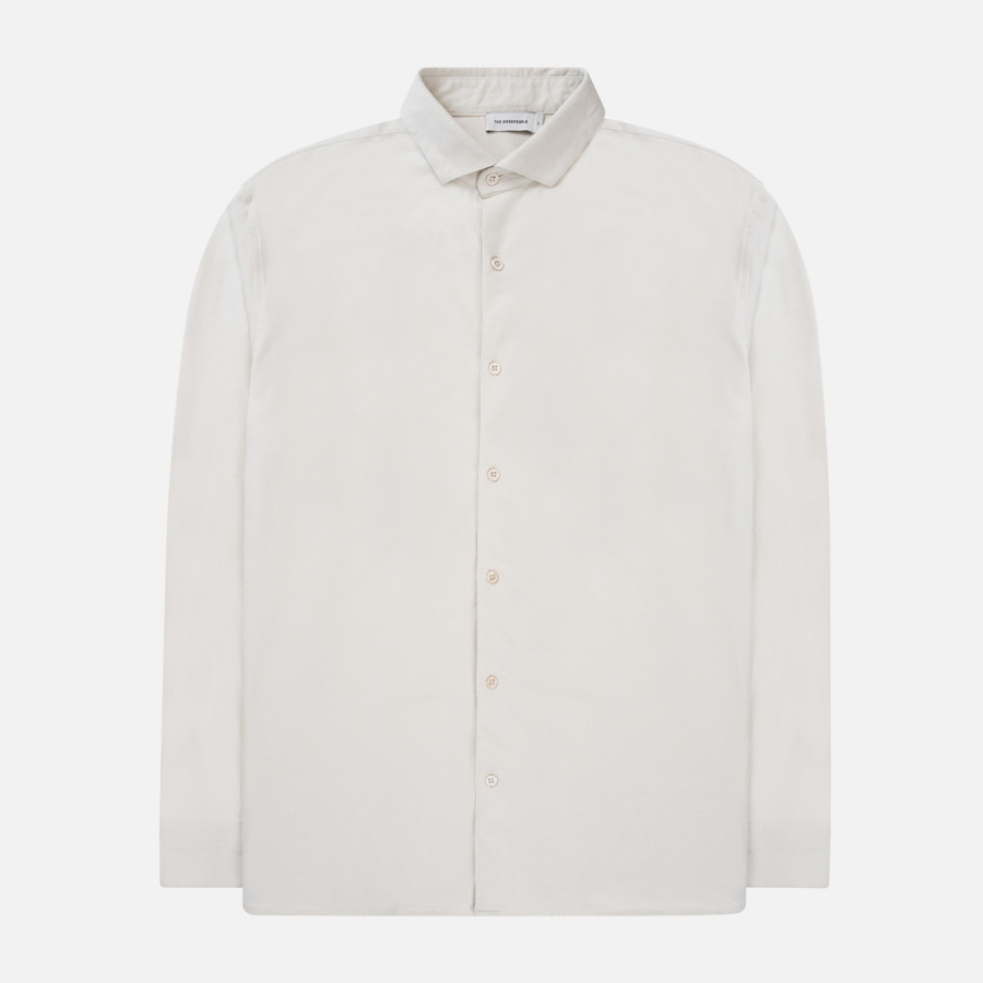 STIRR SUPER SOFT COTTON SHIRT | OFF WHITE