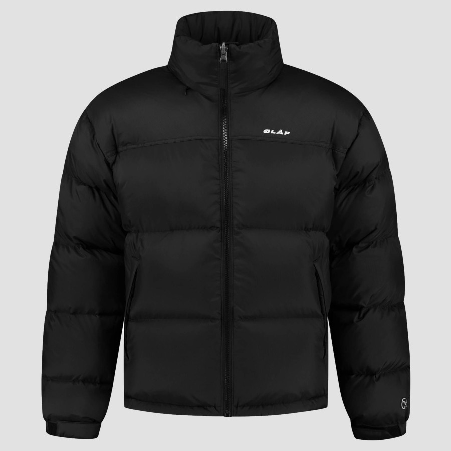 PUFFER JACKET.BLACK