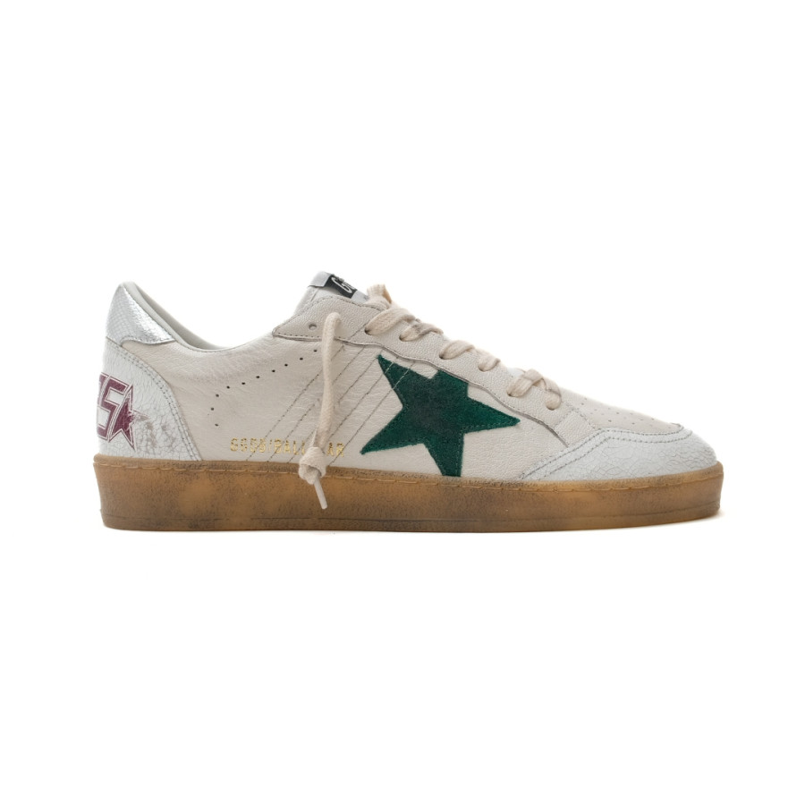 Ball Star | White Green Silver