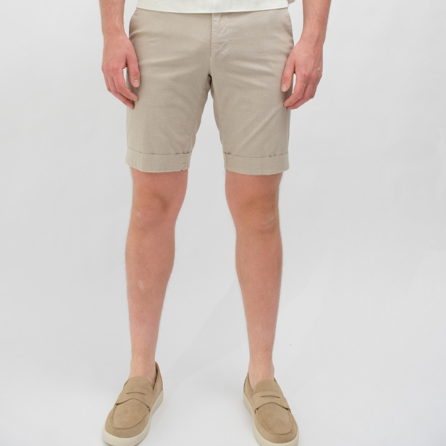 Torino Checkered Regular Fit Beige