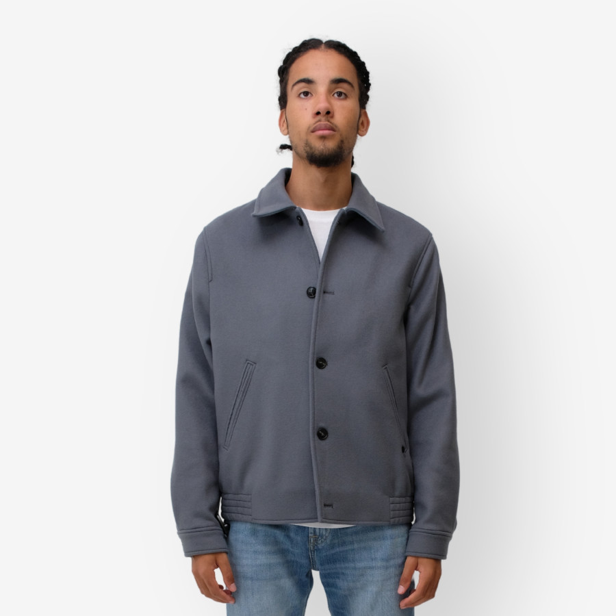 Varsity Blouson | Washed Stone